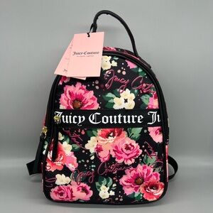 Juicy couture our zips say it all backpack purse